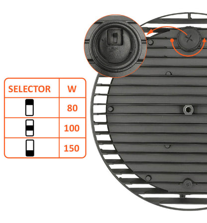 Campana Industrial LED 80W-100W-150W UFO ENDURANCE OSRAM CHIP DURIS E 2835