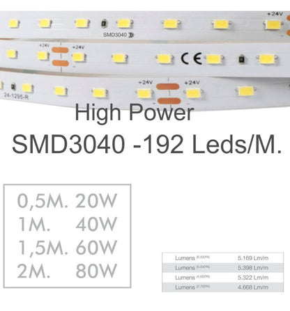 Lámpara Lineal Colgante LED -  ANTONIO GRIS