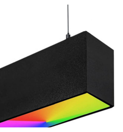 Lámpara Lineal Colgante LED RGB - MUNICH NEGRO