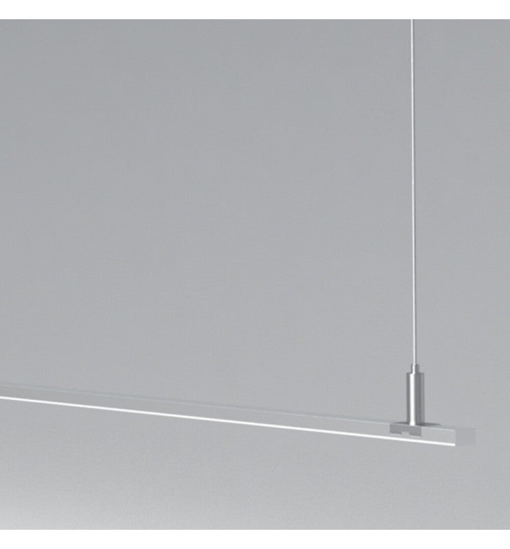 LED linjär pendellampa - MILANO Silver