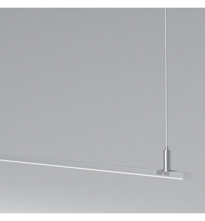 LED linjär pendellampa - MILANO Silver