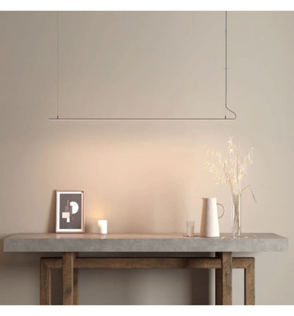 LED linjär pendellampa - MILANO Silver