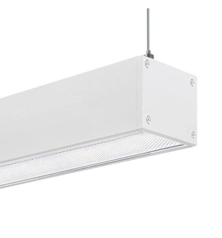 LED 72W Linjär - 2 meter - Vit - Yta + Pendel POSTDAM