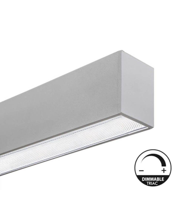 Regleta Lineal LED Regulable - MINI MUNICH PLATA